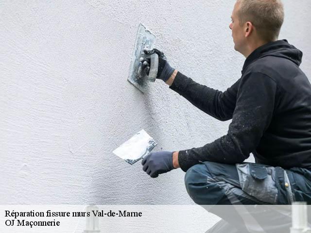 Réparation fissure murs 94 Val-de-Marne  OJ Maçonnerie