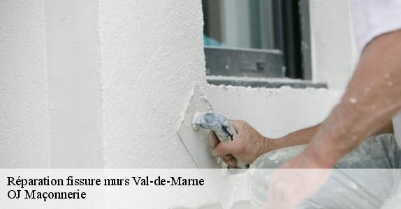 Réparation fissure murs Val-de-Marne 