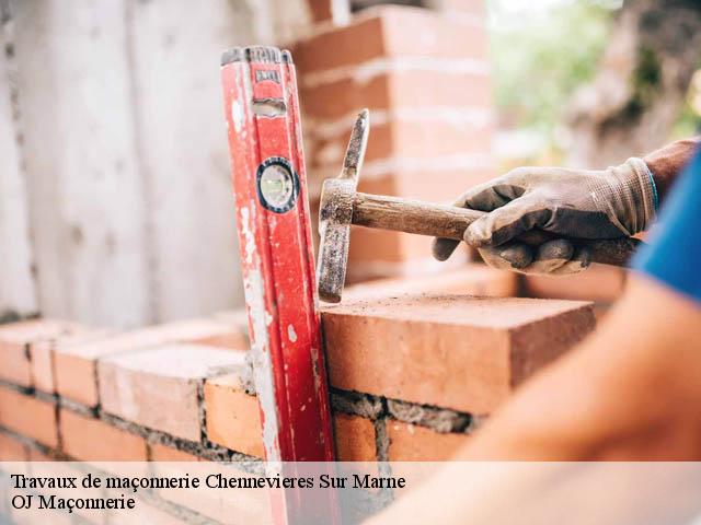 Travaux de maçonnerie  chennevieres-sur-marne-94430 OJ Maçonnerie