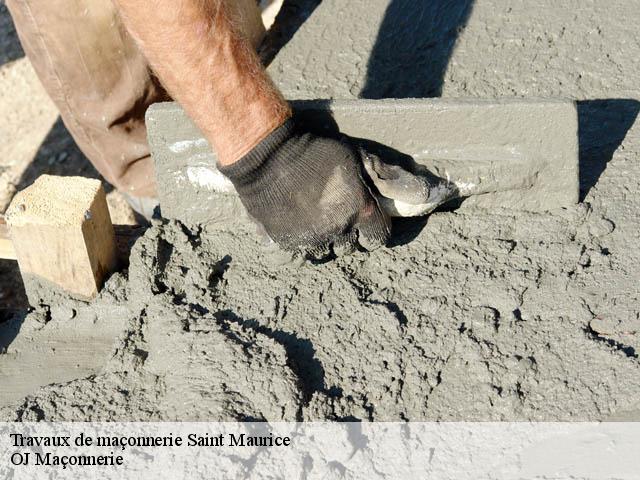 Travaux de maçonnerie  94410