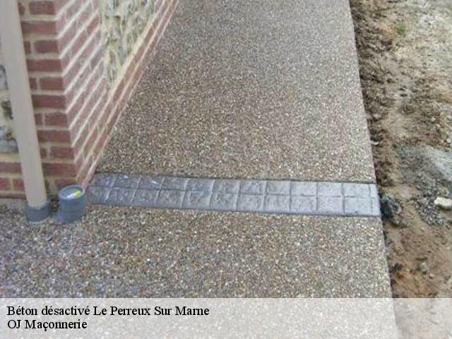 Béton désactivé  le-perreux-sur-marne-94170 OJ Maçonnerie