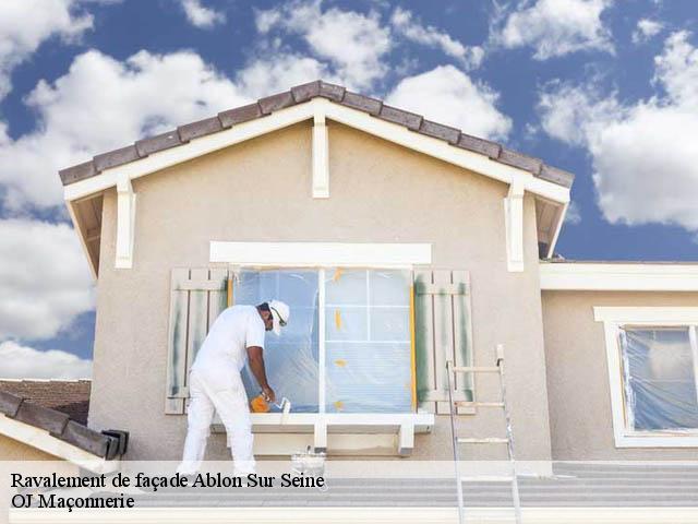 Ravalement de façade  ablon-sur-seine-94480 OJ Maçonnerie