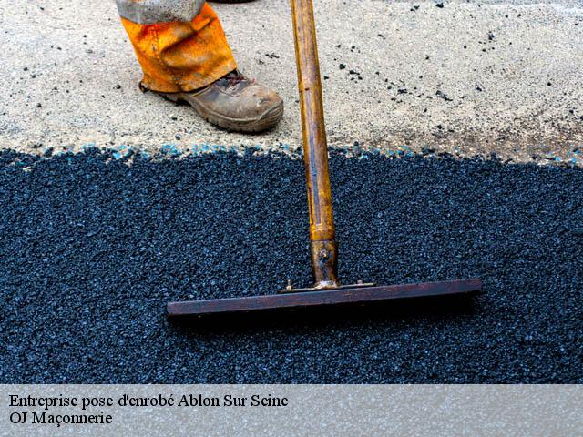 Entreprise pose d'enrobé  ablon-sur-seine-94480 OJ Maçonnerie