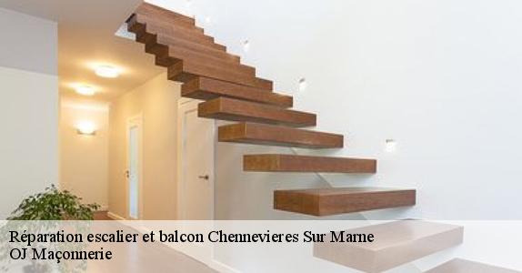 Réparation escalier et balcon  94430