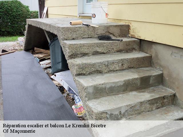 Réparation escalier et balcon  le-kremlin-bicetre-94270 OJ Maçonnerie