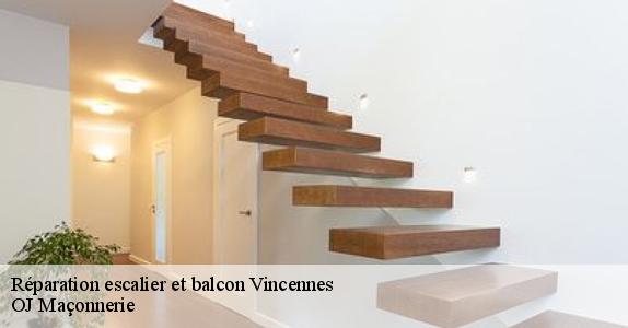 Réparation escalier et balcon  94300