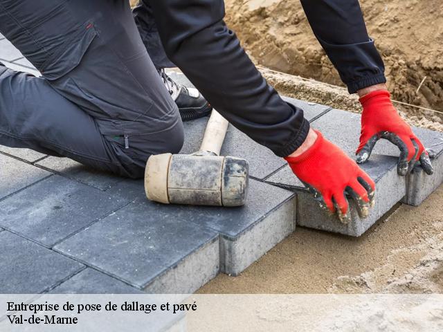 Entreprise de pose de dallage et pavé Val-de-Marne 